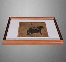 凤泉书画装裱配框服务案例